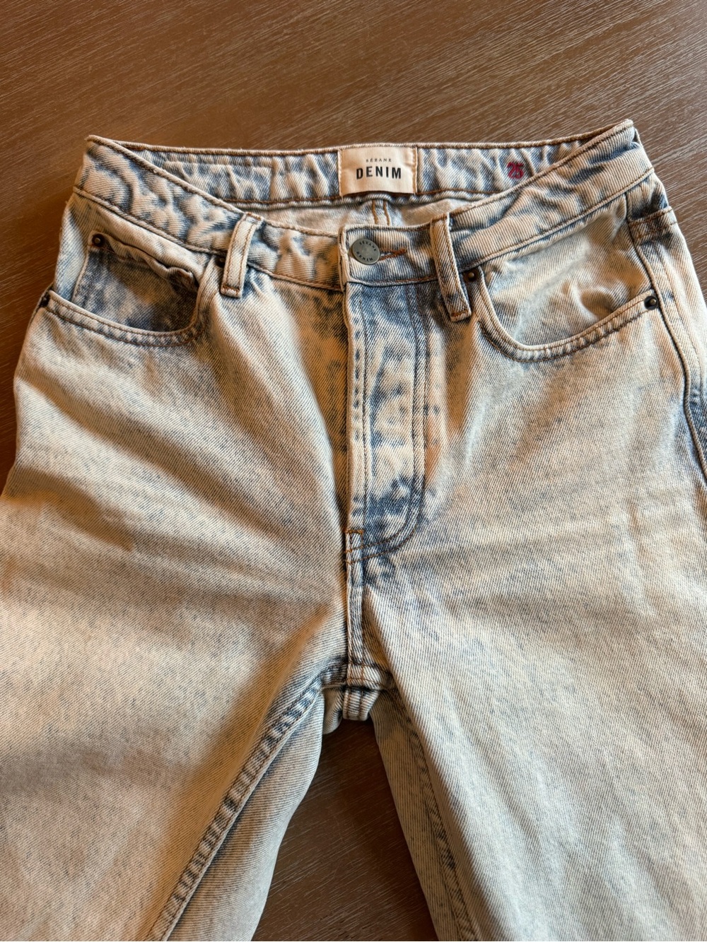 Sézane Light Wash Straight-Leg Jeans - Picture 2 of 10